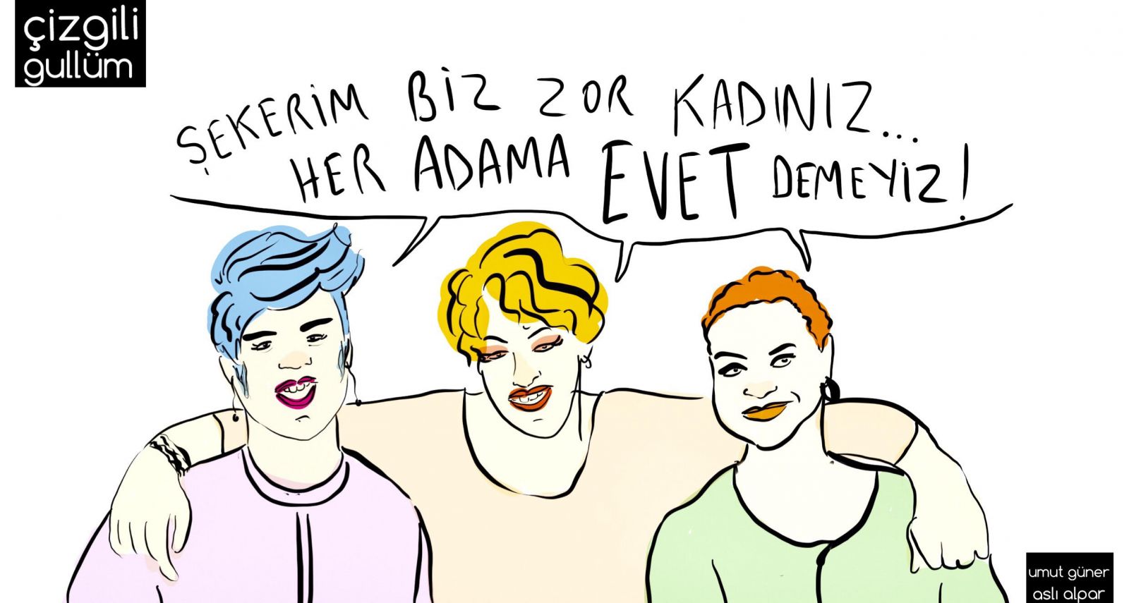 Çizgili Gullüm: Zor kadın | Kaos GL - LGBTİ+ Haber Portalı Haber